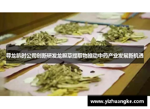 尊龙凯时公司创新研发龙胆草提取物推动中药产业发展新机遇